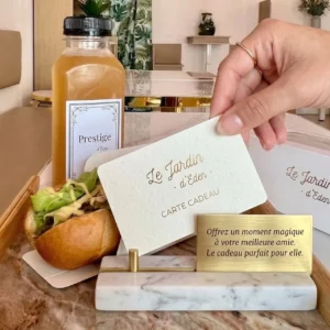 Carte cadeau Le Jardin d’Eden Café